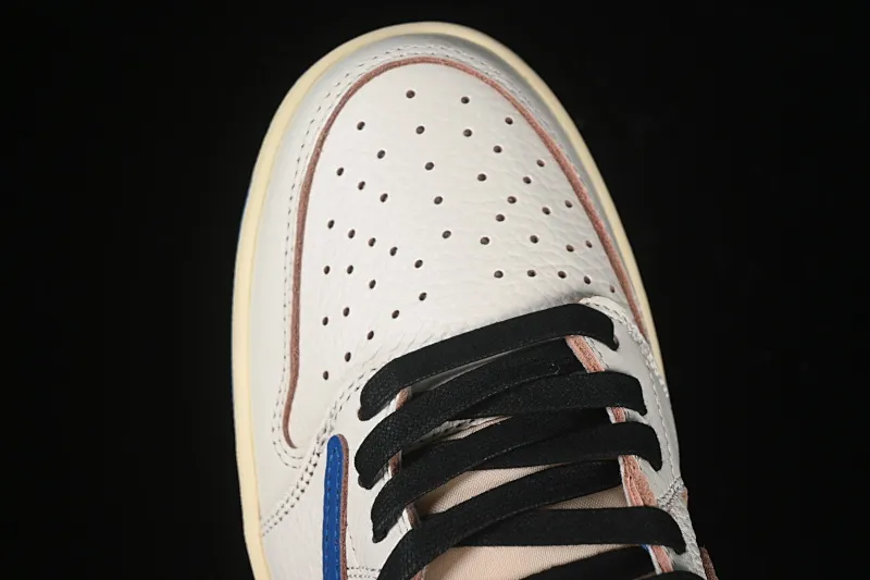All categories Air Jordan Jordan series basketball shoes Air Jordan 1 Low High-end customized low-top sneakers OG version Travis Scott x Air Jordan 1 Low OG AJ1 Joe 1 undercut low-top DM7866-104